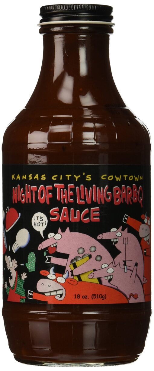 Cowtown Night Of The Living BBQ Sauce, 18 oz