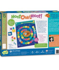Peaceable Kingdom Hoot Owl Hoot Cooperative Color Matching Game for 2 to 4 Kids Ages 4+ 25 81431FlVuL