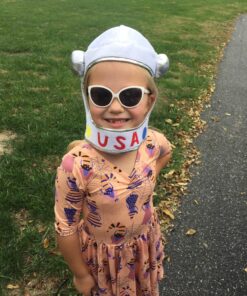 Astronaut Helmet (fits Both Kids and Pets) Space Costume and Play Accessory 12 8143POjvJBL