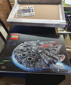 LEGO Star Wars Ultimate Millennium Falcon 75192 - Expert Building Set and Starship Model Kit, Movie Collectible, Featuring Classic Figures and Han Solo's Iconic Ship, Best Gift for Adults 108 8143biWIT8L