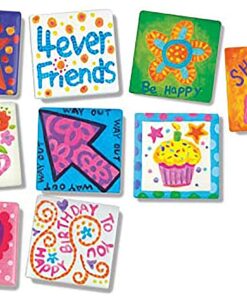4M Magnetic Mini Tile Art, Art & Crafts DIY Kit, For Boys & Girls Ages 8+ 30 8143dl Cg0L