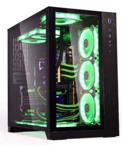 Lian Li PC-O11DX 011 DYNAMIC Tempered glass on the front Chassis body SECC ATX Mid Tower Gaming Computer Case Black PC-O11 Dynamic 49 81448VMCRL