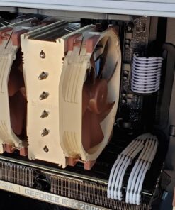 Fractal Design Meshify C - Compact Mid Tower Computer Case - Airflow/Cooling - 2X Fans Included - PSU Shroud - Modular Interior - Water-Cooling Ready - USB3.0 - Tempered Glass Side Panel - White TG 64 8144Vt63BL