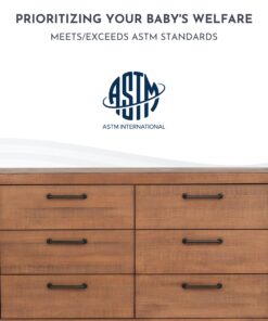 Evolur Stilnovo Mid Century Double Dresser, Sugar Cane (928-SC) , 52x18x35 Inch (Pack of 1) 15 8146q64nnDL