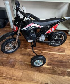 Hardline Products 1602-UT-H Wheels-4-Tots Universal Training Wheel , Black, 8 inch 48 8146xQvn7TL