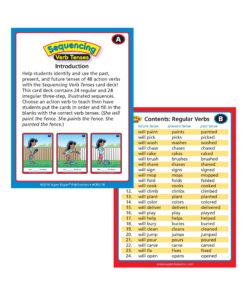 Super Duper Publications | Sequencing Regular and Irregular Verb Tenses Fun Deck | Early Reader and Grammar Flash Cards | Educational Learning Materials for Children 10 8146z6JtXAL