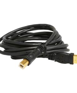 Mediabridge™ USB 2.0 - A Male to B Male Cable (10 Feet) - High-Speed with Gold-Plated Connectors - Black - (Part# 30-001-10B) 10 Feet 9 8149RWwOYL