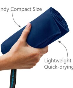 Micro Miracle XL - 2in1 Quick Dry Camping Microfiber Body and Hand Towel, Extra-Large in 13 Colors, Soft/Lightweight for Gym, Swim Practice, Travel, Backpacking, RV, Beach/ Senior Care, Children Towel / Emergency Bag / Dorm, Tiny House, Van or Mobile H... 13 814A1ALfWxL