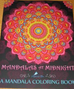 Mandalas At Midnight: A Mandala Coloring Book 51 814AVckPmFL