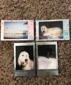 Fujifilm Instax Mini Instant Film Bundle, Candy Pop, Stained Glass, Stripe, Shiny Star, Single Pack, 50 Sheets 20 814BNbqe0L