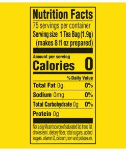 Lipton Decaffeinated Black Tea Bags, Can Support Heart Health, 75 Count (Pack of 2) 75 Count (Pack of 2) 12 814BnhWkUKS