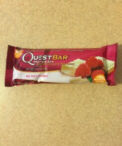 Quest Nutrition White Chocolate Raspberry Protein Bars, High Protein, Low Carb, Gluten Free, Keto Friendly, 12 Count 33 814DZCpJkL
