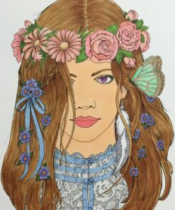 Adult Coloring Book Treasury: 110 illustrations from 55 artists 42 814DusJwwdL
