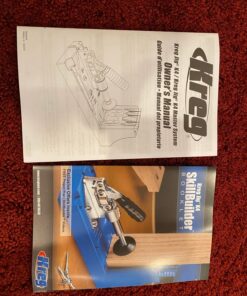 Kreg K4 Pocket Hole Jig - Adjustable, Versatile Jig for Strong Joints - Create Perfect, Rock-Solid Joints - Easily Adjustable Drill Guides - For Materials 1/2" to 1 1/2" Thick Pocket Hole System 61 814E0PP92uL