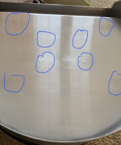 Little Griddle KQ-17-R Stainless Steel Outdoor BBQ Griddle, 17 x 14, For Charcoal Kettle and Kamado Grills, Fun to Use, Easy to Clean 30 814EKsEdpLL