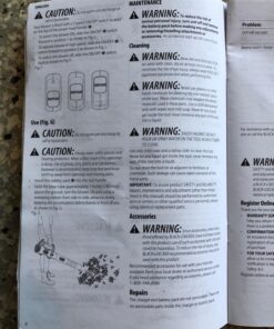 BLACK+DECKER 20V MAX Cordless Leaf Blower, 2-Speed, Up To 90 MPH, with Battery and Charger (BCBL700D1) 20V Leaf Blower Kit 35 814Fa4r6yrL