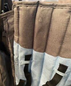 Dream On Me Volgo Twin Umbrella Stroller in Gray, Lightweight Double Stroller for Infant & Toddler, Compact Easy Fold, Large Storage Basket, Large and Adjustable Canopy 40 814GzuaPj2L 1