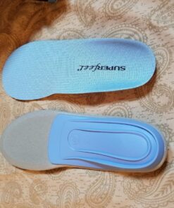 Superfeet All-Purpose Support Medium Arch Insoles (Blue) - Trim-To-Fit Orthotic Shoe Inserts - Professional Grade 5.5-7 Men / 6.5-8 Women 43 814HCL3qKdL