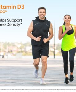 Doctor's Best Vitamin D3 5,000 IU for Healthy Bones, Teeth, Heart and Immune Support, Non-GMO, Gluten-Free, Soy Free, 360 Count (Pack of 1) Unflavored 360S/G 20 814IHps8TuL