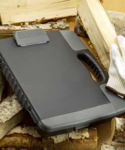 Officemate Portable Clipboard Storage plastic Case for A4 sizes, Charcoal (83301),11-3/4"w x 1-1/2"d x 14-1/2"h 40 814IrmnXqVL