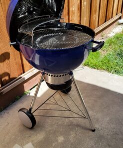 Kingkong 7149 Premium Grill Cover for Weber Charcoal Grills, 22.5-Inch (Compared to the 7149 Grill Cover) Including Grill Brush and Tongs. Charcoal Grills - 22.5'' 42 814J9jjeafL