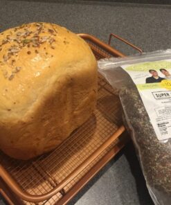 GERBS Super 5 Seed Snack Mix 2 LBS. Premium Grade | Top 14 Food Allergy Free | Resealable Bulk Bag | Made in USA | Raw Pumpkin Sunflower Chia Hemp Flax Seed Trail Mix | Gluten Peanut Tree Nut Free 5 Seed Mix 2 Pound (Pack of 1) 22 814L6V42bOL