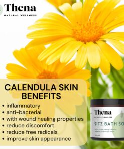 Best Organic Sitz Bath Soak for Postpartum Recovery Care New Mom Essentials & Natural Hemorrhoid Treatment, 100% Natural & Gentle with Pure Epsom & Dead Sea Salts Witch Hazel Lavender Essential Oil Sitz Bath Soak 1Pack 17 814LO1mdAqL