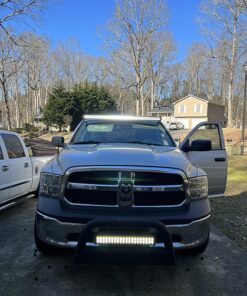 Nilight - 71017C-A 54" 312W Curved LED Work Light Spot Flood Combo Led Light Bar Driving Light Fog Lamp off road led lights ,2 Years Warranty 54" 312W Curved Light Bar 43 814LSCF6l7L