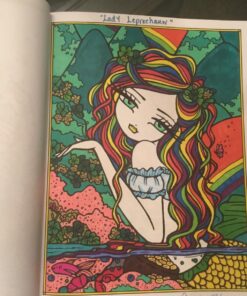Mermaids, Fairies, & Other Girls of Whimsy Coloring Book: 50 Fan Favs 73 814Ltl86eL