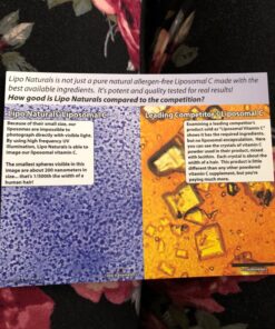 Lipo Naturals Liposomal Vitamin C 1000mg Liquid (30 Doses) - Natural Formula Immunity + Energy Support - Vegan, China-Free (15oz / 443ml) 1 15 814MQK5MW9L