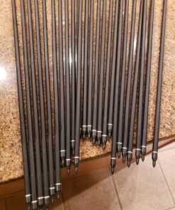 TIGER ARCHERY 30Inch Carbon Arrow Practice Hunting Arrows with Removable Tips for Compound & Recurve Bow(Pack of 12) Orange White 32 814Mr2JRDCL