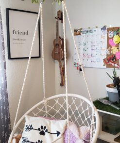 Ukulele Hanger Wooden Wall Mount Made in the USA or Mandolin Hanger - Cherry Hardwood - by String Swing CC01UK-C Single Unit 32 814N8SbbzwL