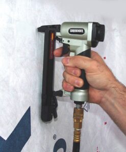 FPC (Surebonder) 9600B 9600A Pneumatic Heavy Duty Standard T50 Type Stapler with Case (air compressor needed not included) Black and Green 30 814NLCDNgSL