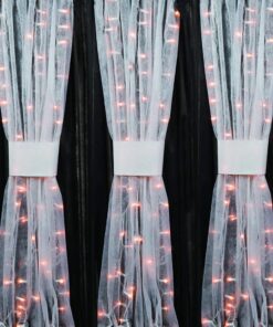 Alternative view of White Gossamer Roll - Drapery Sheer Fabric - Draping Fabric - 1 Gossamer Fabric Roll - 100 FT x 3 FT - Prom Decoration & Wedding Decoration - Wedding Arch Draping Fabric - Party Supplies