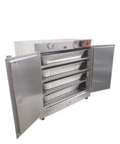 HeatMax 25x15x24 Commercial Hot Box Catering Food Warmer, Hot Food, Pizza, Pastry, Empanada, Patty, Concession, Heated Case 11 814QhZYQaL