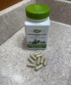 Nature's Way Premium Herbal Marshmallow Root 960 mg per serving 100 VCaps 31 814RiaRNE5L