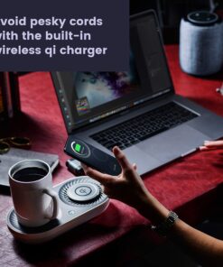 Nomodo Trio Wireless Qi-Certified Fast Charger with Mug Warmer/Drink Cooler Nomodo Trio 31 814UMcpZT3L
