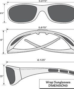 NFL Wrap Sunglasses New Orleans Saints 5 814VFrHsa4L