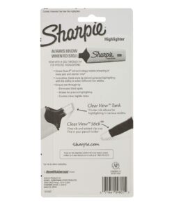 SHARPIE Clear View Highlighter Stick, Assorted, 4/Pack (1950749) 4-Pack 21 814VlBDB4CL