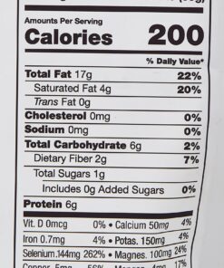 Sunfood Superfood Brazil Nuts - Raw Organic - Non GMO - Rich in Protein, Fiber, Healthy Fats - Low Temperature Dried to Preserve Nutrients - No Preservatives pr Additives 8 oz Bag 12 814VlJlENvL