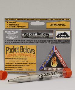 Epiphany Outdoor Gear Pocket Bellows - Weatherproof Collapsible Fire Bellowing Tool for Starting Fire- an Essential Camping Gear V3 Pocket Bellows 24 814W3d kDHL