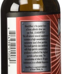 MesoSilver ® 20 ppm Colloidal Silver 250 mL/8.45 Oz natural 8.45 Fl Oz (Pack of 1) 8 814ZFVYyjgL