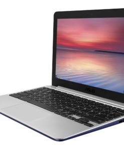 Alternative view of ASUS C201PA-DS02 11.6-Inch Laptop (Navy Blue) Chromebook only Navy Blue