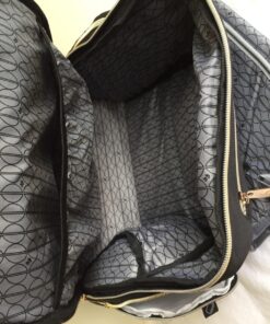 Fisher-Price Fashion Diaper Backpack with Fastfinder Pocket System Black 18 814b6ATUdkL