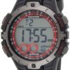 Timex Men's Marathon by Timex Digital Full-Size Black/Red 12 814bPRJjqS