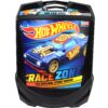 Hot Wheels 100-Car, Rolling Storage Case with Retractable Handle, Model:20135 100 Car 29 814btKsuWS