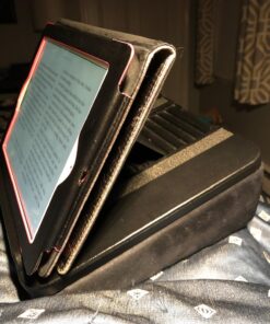 Padded Spaces Prop 'n Go Slim - iPad Pillow with Adjustable Angle Control for iPad Air, iPad Mini, iPad Pro, iPhone, Tablets, eReaders, and More (Black) 47 814dqXwUs9L