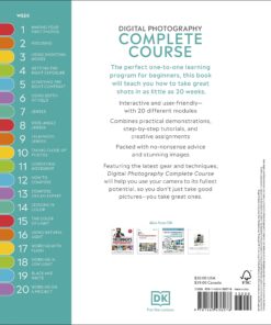 Digital Photography Complete Course: Learn Everything You Need to Know in 20 Weeks (DK Complete Courses) 26 814fBp3CrQL