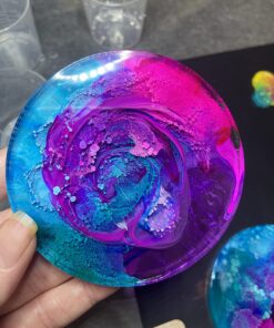 Jacquard Alcohol Ink Set - Pinata Color Exciter Pack - Highly Saturated - Acid-Free - 9 Assorted Colors Half Ounce 65 814fvPywAWL