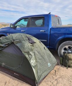 Forceatt Camping Tent 2/3/4 Person, Professional Waterproof & Windproof Lightweight Backpacking Tent Suitable for Outdoor,Hiking,Camping, Mountaineering and Travel 2 people-Dark green 38 814hbxQil8L